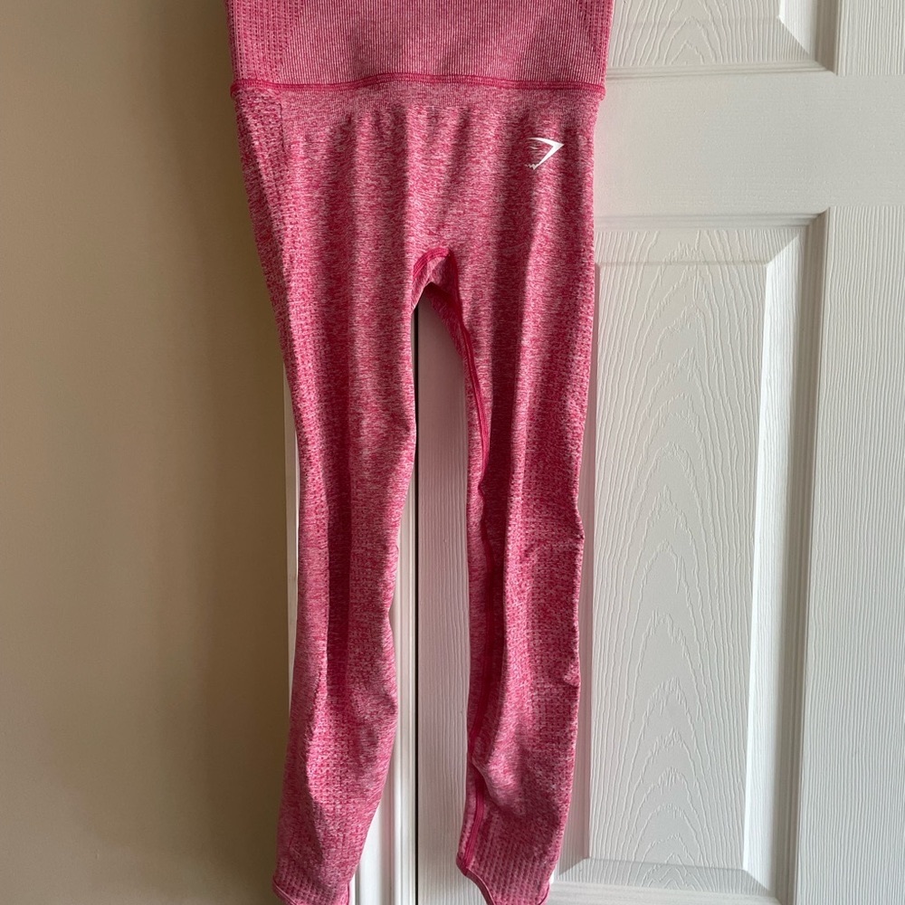 GYMSHARK VITAL SEAMLESS PINK LEGGINGS